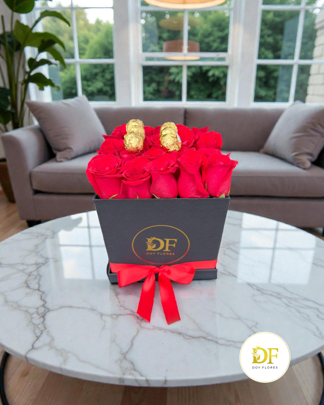 Arreglo de Rosas y Chocolates