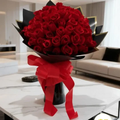 Bouquet de 100 Rosas